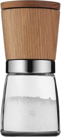 Млин для солі та перцю, без наповнення, для солі, перцю, перцю, сільового млина, перцевого млина з дерева, керамічного подрібнювача одинарний