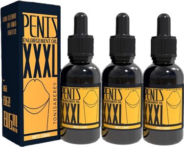 Олія для збільшення пеніса BAWUTZ, потовщення пеніса, збільшення росту великого пеніса для чоловіків, швидше збільшення пеніса великих розмірів для чоловіків, олія для зростання потенції 10 мл (3 шт.)