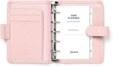 Органайзер для Filofax Mini Saffiano - рум'яна