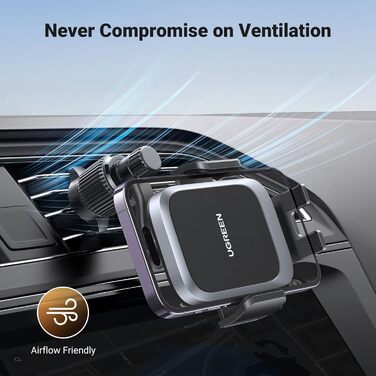 Тримач для мобільних телефонів автомобільний Оновлення металевого гачка Тримач для мобільних телефонів 360 поворотний автомобільни