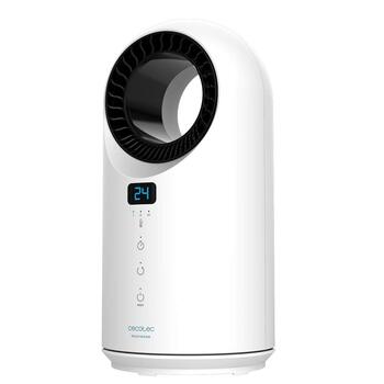 Нагрівач Cecotec з низьким споживанням енергії Ready Warm 8200 без лопатей, потужність 1500 Вт, пульт дистанційного керування, світлодіодний екран, сенсорне керування, 3 режими, коливання 60, таймер, потрійна система безпеки, білий колір Екран