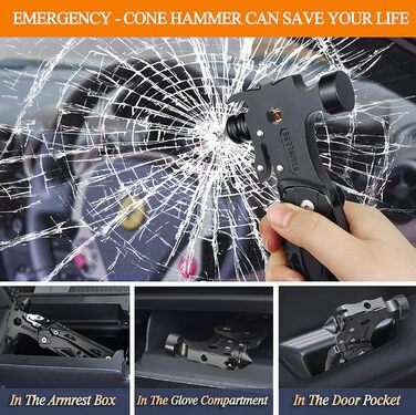 Подарунки для чоловіків, кишеньковий молоток 37 в 1 з набором багатофункціональних інструментів зі сніжинкою, багатофункціональні