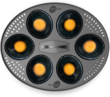 Вкладиш для браконьєрства mixegg сумісний з Thermomix TM6 TM5 TM31, яйцеварка Egg Poaccher, аксесуари