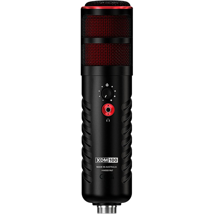 �DE X XDM-100 Професійний динамічний USB-мікрофон і рішення для віртуального мікшування для стримерів та геймерів Одинарний