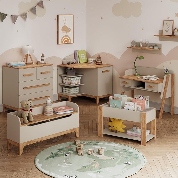 Дитяча сорочка Малія, кашемір/реміснича робота, 70 x 186,8 см