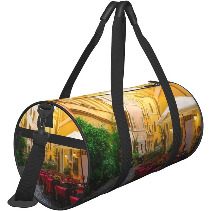 Універсальна дорожня сумка, італійська вінтажна спортивна сумка для чоловіків та жінок, сумка-мішок, спортивна сумка