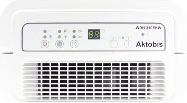 Осушувач повітря Aktobis, будівельна сушарка WDH-310EKW (до 12 л/добу цифровий WLAN)