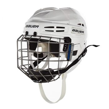Шолом Bauer з сіткою IMS 5.0 M (52-57 см) білий