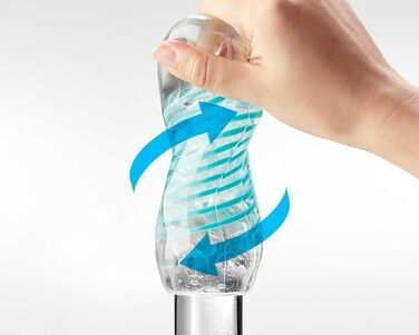 Стандартний мастурбатор у формі чаші рожевий, 38 г, 06 Brick Spiral Pleasure