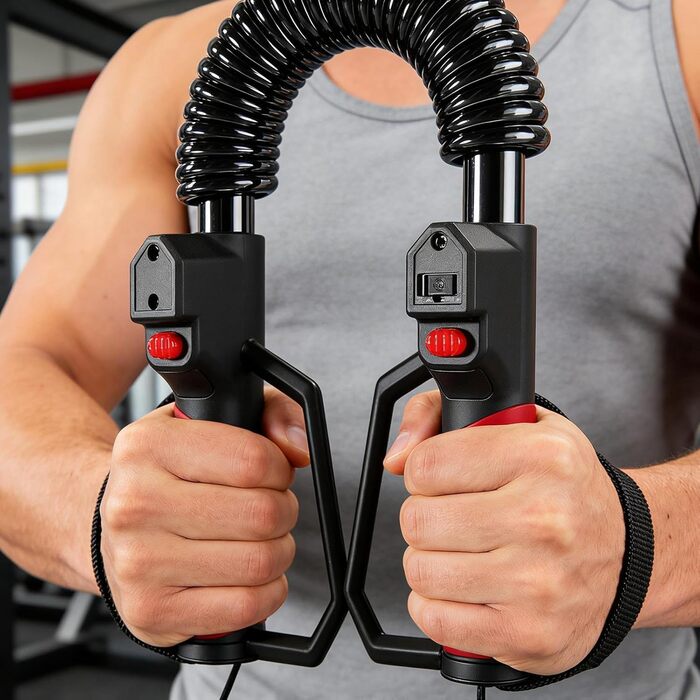 Твістер-гриф Spring Power Фітнес-тренажери з регульованим опором, тренажери для рук, для батьків, чоловіків, спортсменів, ентузіастів фітнесу, початківців, професіоналів, домашнього офісу