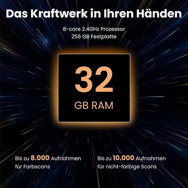 Сканер Revopoint MIRACO Plus для 3D-друку, портативний сканер з фотограмметрією, до 20 кадрів в секунду, точність до 0,02 мм, повн