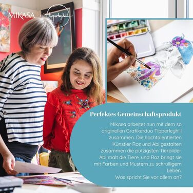 Пляшка для води Mikasa Tipperleyhill, нержавіюча сталь, ізольована, для використання в дорозі, двостінна пляшка для пиття, зберігає напої гарячими протягом 12 годин і холодними протягом 18 годин, кумедна ілюстрація свині, лише ручне миття, 500 мл