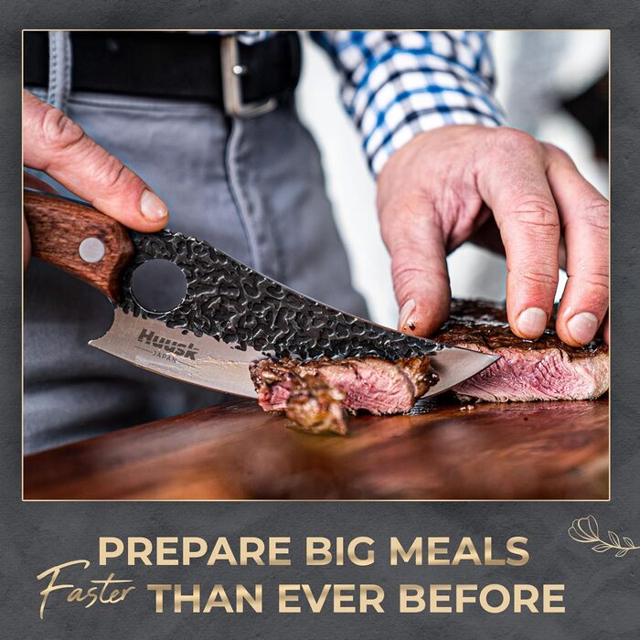 Кухонний ніж Huusk - ідеально підходить для нарізки та подрібнення Ніж Japan Original Sharp, японський ніж для дому