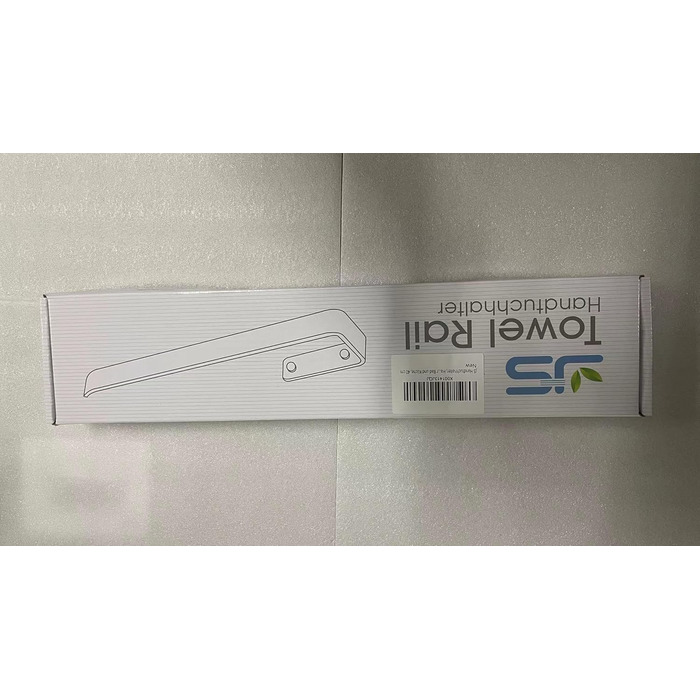 Рушникосушка JS, рушникосушка з матової нержавіючої сталі для настінного кріплення та кріплення до шафи для ванної кімнати та кухн