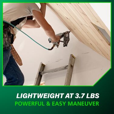 Набір цвяхозабивачів Metabo HPT для фінішної обробки Пневматичні цвяхозабивачі Metabo HPT 16 калібру Підходить для фінішних цвяхів