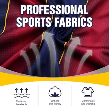 Комплект футбольної майки для дітей, дитяча футбольна майка, футбольна майка для активного відпочинку на свіжому повітрі, футбольна футболка, шорти, шкарпетки та щитки для тренувань з футболу для хлопчиків, розмір 130-140, синій