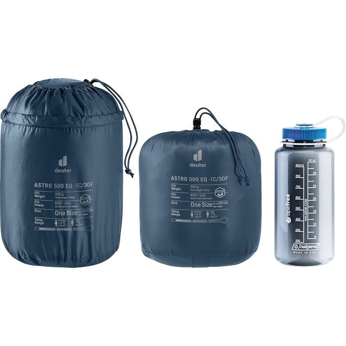 Пуховий спальний мішок Deuter Astro 500 SQ -1C/30F, спальний мішок-ковдра