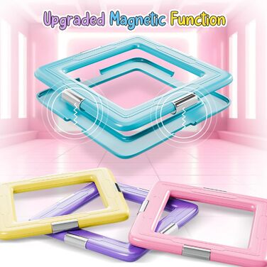 Деталей, Magnetic Building Blocks Іграшки від 3 років, Magnetic Toys Магніти Дитячі іграшки від 3 4 5 6 7 8 років для хлопчиків Ді