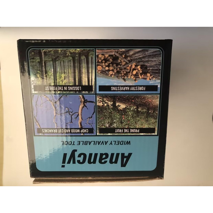 Міні-бензопила з акумулятором 4000mAh, 6 дюймів, акумуляторна бензопила електрична з акумулятором, зарядний пристрій, запасний ланцюг, саморегулюючий ланцюг, портативна маслянка, ручна бензопила для садових ножиць для різання деревини ножиці для обрізки н