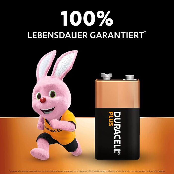 Блок-батарея Duracell Plus 9V, 4 шт. и, 9 вольт батарея ідеально підходить для детекторів диму, розмір пожежної сигналізації 9v pl