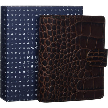 Органайзер Filofax 26014 Croc Pocket Classic, каштан