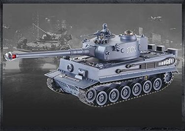 Радіокерований танк Тигр I 128 s-Idee RC Panzer 99867 з інфрачервоною системою бою 2.4 ГГц