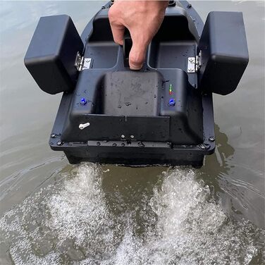 Човен із наживкою для рибошукача GPS із дистанційним керуванням, човен із наживкою для риби, човен із наживкою для риби, круїзний човен із наживкою GPS із акумулятором 12000 мАг