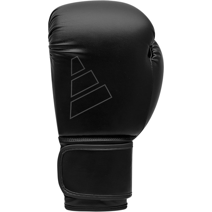Боксерські рукавички adidas Hybrid 80 - підходять для боксу, кікбоксингу, MMA, фітнесу та тренувань - для дітей, чоловіків та жінок, чорні, 340 г