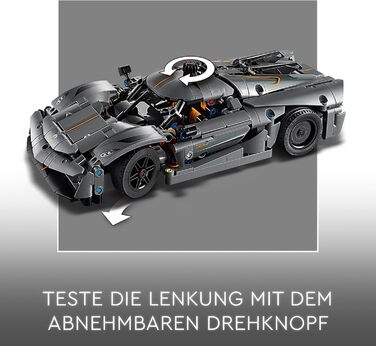 Конструктор LEGO Technic Koenigsegg Jesko Absolut Super Sports Car 42173, 801 деталь, суперкар