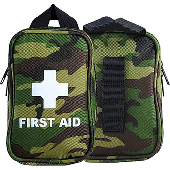 Набір першої допомоги, Survival 168 Piece Аварійний компактний набір з сумкою для першої допомоги на поясі Edc Small Pouch для дом