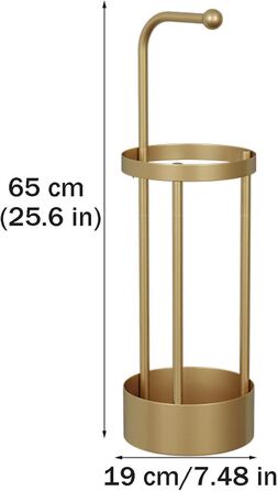 Сталева підставка для парасольок RVUEM, полиця для зберігання побутових парасольок, органайзер для входу, металевий тримач для парасольки, золотий тримач для парасольки/тростини/палиці для ходьби