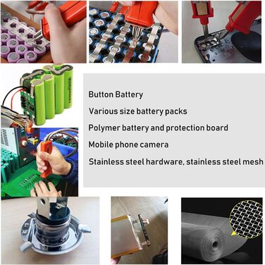 Акумуляторний точковий зварювальний апарат Hanchen 3,8 кВт акумуляторний зварювальний апарат світлодіодний імпульсний точковий зва