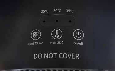 Обігрівач Unold 86535 3D - мідний/чорний, 1800 Вт, захист від перегріву, клас захисту II, вентиляція, тепле повітря, гаряче повітря, 3D циркуляція повітря - коливання 80