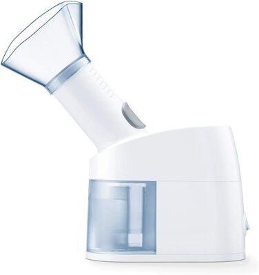 Паровий небулайзер Beurer SI 40, для використання в роті, носі та горлі при застуді, розпилення рідин та ефірних олій, дуже тихий