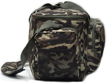 Велика утеплена сумка для риболовлі Carp Bag Camouflage