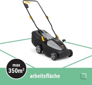 См, Batteria da 20 V (2 x 4 Ah), 550 Вт, fino a 350 m, Batteria e Caricabatteria Inclusi 38 см Single, 1 3820 Li Kit, Larghezza Taglio 38