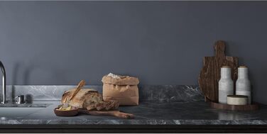 Кухонний комбайн AEG KM5-1-4BPT / Аксесуари / 1200 Вт / 6 рівнів швидкості / Імпульсна функція / Планетарна мішалка / 6,1 кг / Повністю металевий корпус / Чаша для змішування з нержавіючої сталі 5 л / Чорний матовий