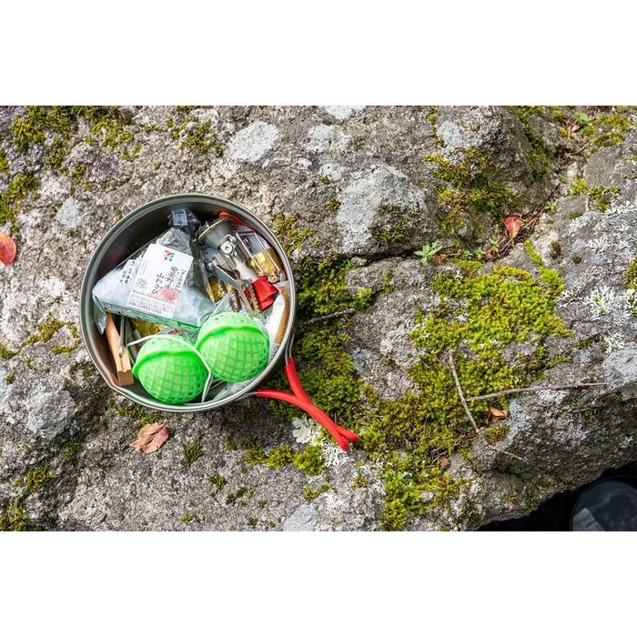 Легкий титановий кемпінговий горщик EVERNEW зі складною ручкою, 600 та 900