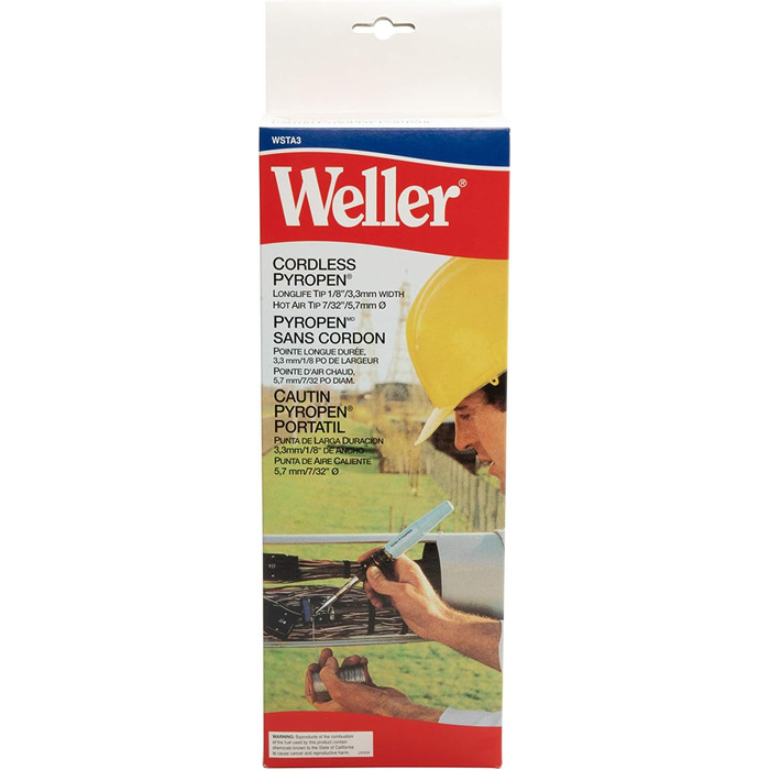 Акумуляторний бутановий паяльник Weller WSTA3 Pyropen Professional