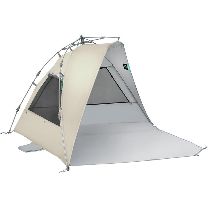 Автоматичне пляжне укриття Terra Nation Hare Kohu rPET із секундомірами, UPF 50, коричневе