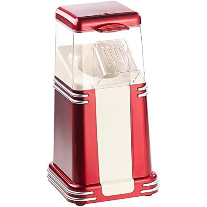 Машина для приготування попкорну Rosenstein & Shne машина для приготування попкорну XL з гарячим повітрям до 100 г кукурудзи, 1,200 Вт (машина для попкорну, машина для гарячого повітря, день народження)