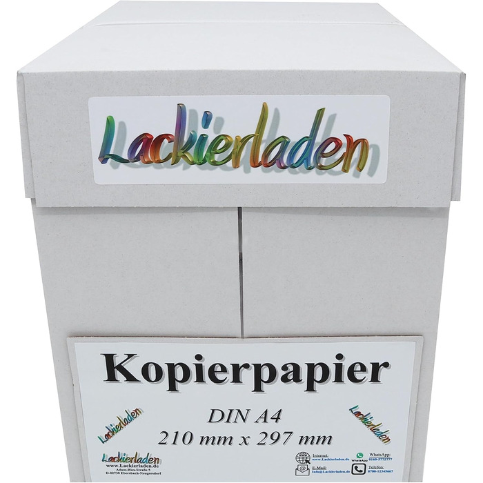 Копіювальний папір A4 21 см x 29,7 см, 2500 аркушів Папір, Папір для принтера, Аркуші, Нотатки, Папір для письма