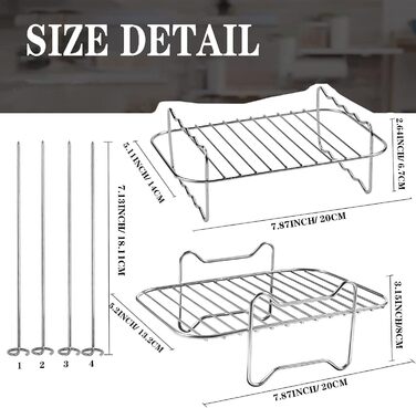 Набір аксесуарів для фритюрниці Ninja з 10 шт. , включаючи силіконову накладку та подвійні стійки для аерофритюрниці та 100 шт. паперову подушечку та силіконові рукавички для Ninja Dual AF300EU AF400EU (Silver2)