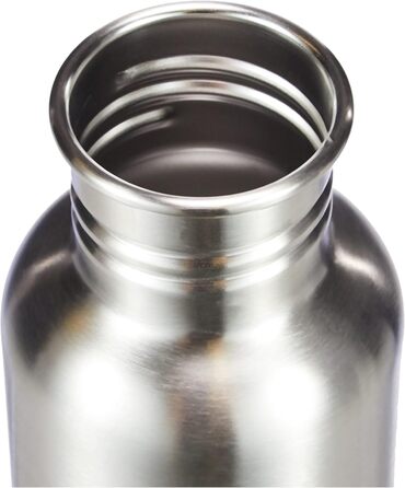 Пляшка Klean Kanteen з нержавіючої сталі з цільною бамбуковою кришкою з відблиском, матованої нержавіючої сталі