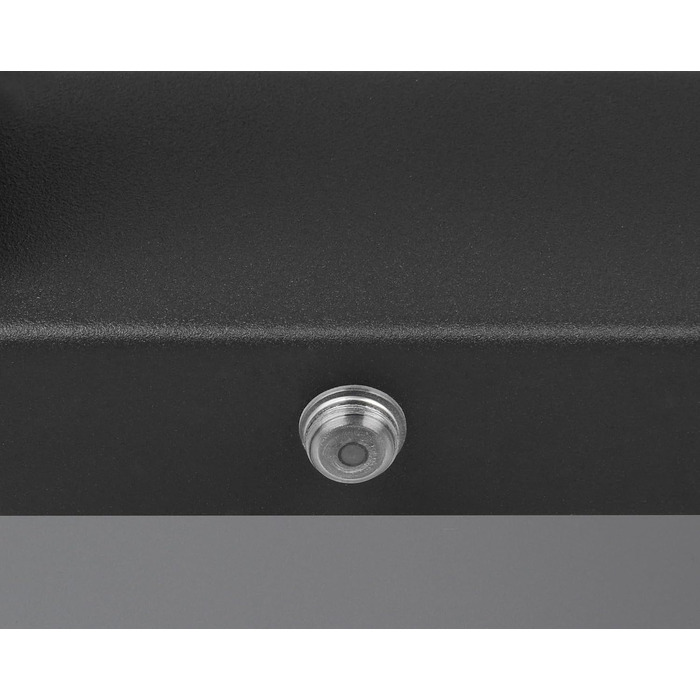 Стільний настінний LED-світильник для ванної кімнати Trio Leuchten Fabrizio 284779132, чорний матовий алюміній, 15.5 Вт, регульована колірна температура та диммер, ширина 80 см