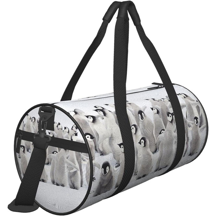 Дорожня сумка-мішок Пінгвін для сім'ї, спорту та фітнесу, велика сумка для подорожей та покупок, сумка для ночівлі та вихідних для чоловіків та жінок