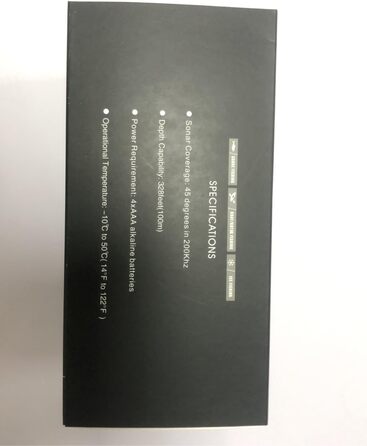 Портативний ехолот Детектор риби Ручний глибиномір для човна Байдарка Каное Понтон Джон Човен Гідроцикл Поплавкові трубки Ехолот для EIS Риболовля Серфінг Риболовля Подарунки для чоловіків