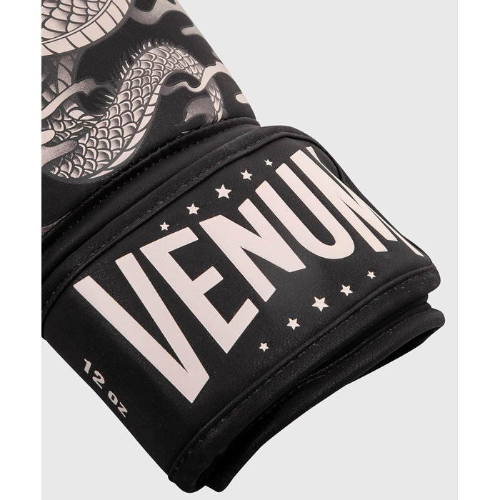 Боксерські рукавички Venum Dragon&39s Flight 12 oz чорні/пісочні
