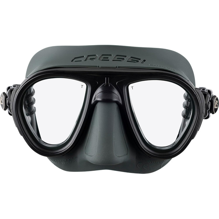 Набір для снорклінга Cressi для дорослих Calibro & Corsica Green, один розмір, одинарний