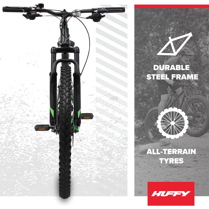 Гірський велосипед Huffy Marker 26&39 - Schwarz 21-Gang Shimano